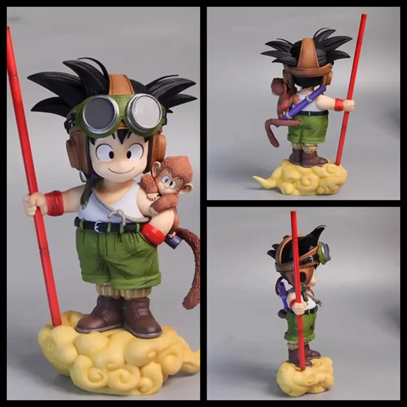 Figurine PVC Goku Et Monkey Kid – 26cm – Sans Boîte – Neuve