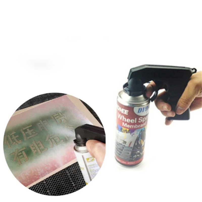 Car Paint Spray Gun Car Styling Labor-saving Portable Plastic Dip Handle Spray Gun Rim Membrane Spray Gun Tool Art Car Model Painting Paint Tool