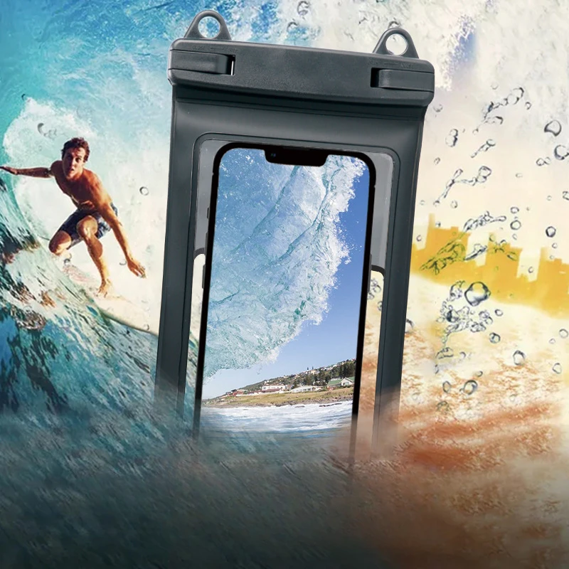 Universal Waterproof Mobile Phone Case Diving Surfing PVC Bags 7.5inch Phone Waterproof Pouch Cover Underwater Swimming Dry Bag dry bag waterproof bag waterproof phone case