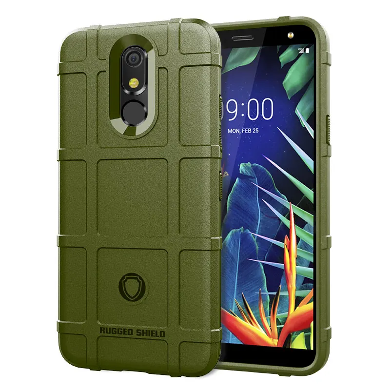 

Shield Shockproof Case for LG X4 2019 LGX4 2019 Heavy Duty Soft Back Cover for lg x4 2019 Armor Anti Knock Silicone Cases