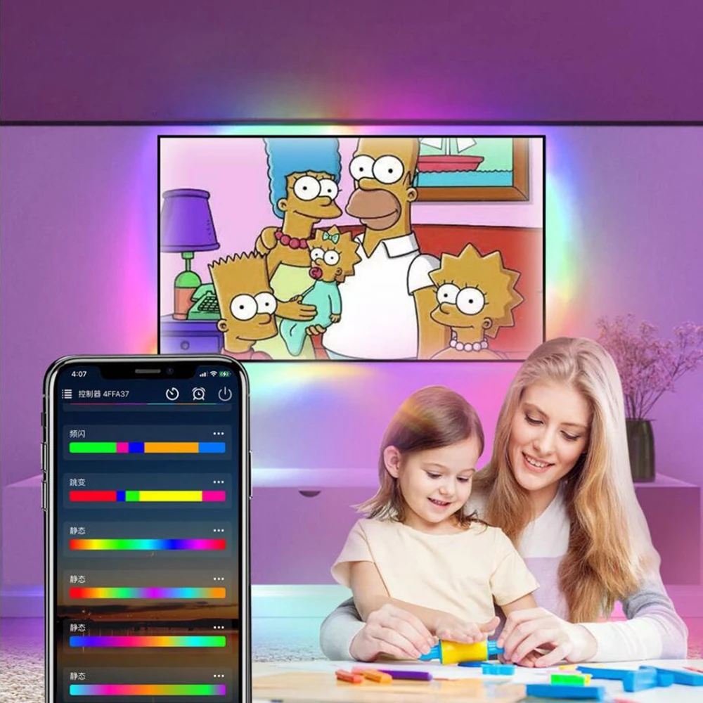 Controlador Bluetooth de Música para Tira LED Pixel Direccionable (5V-24V) Sb32bf6cf83094ff28cc51c998a686647T