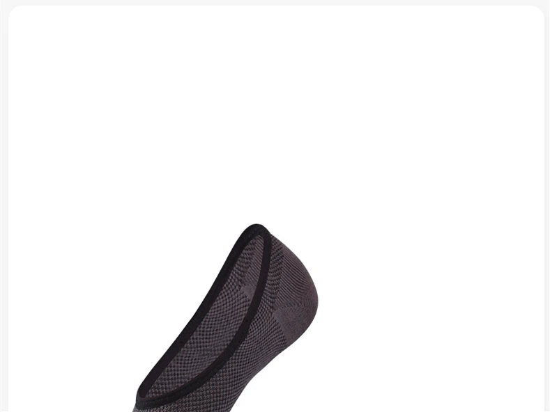 1 Paar Sommer-Herrensocken mit fünf Zehen, atmungsaktives Mesh, feuchtigkeitsableitend, weiche Baumwolle, für Laufsport, flache Bootssocken – Detail 6