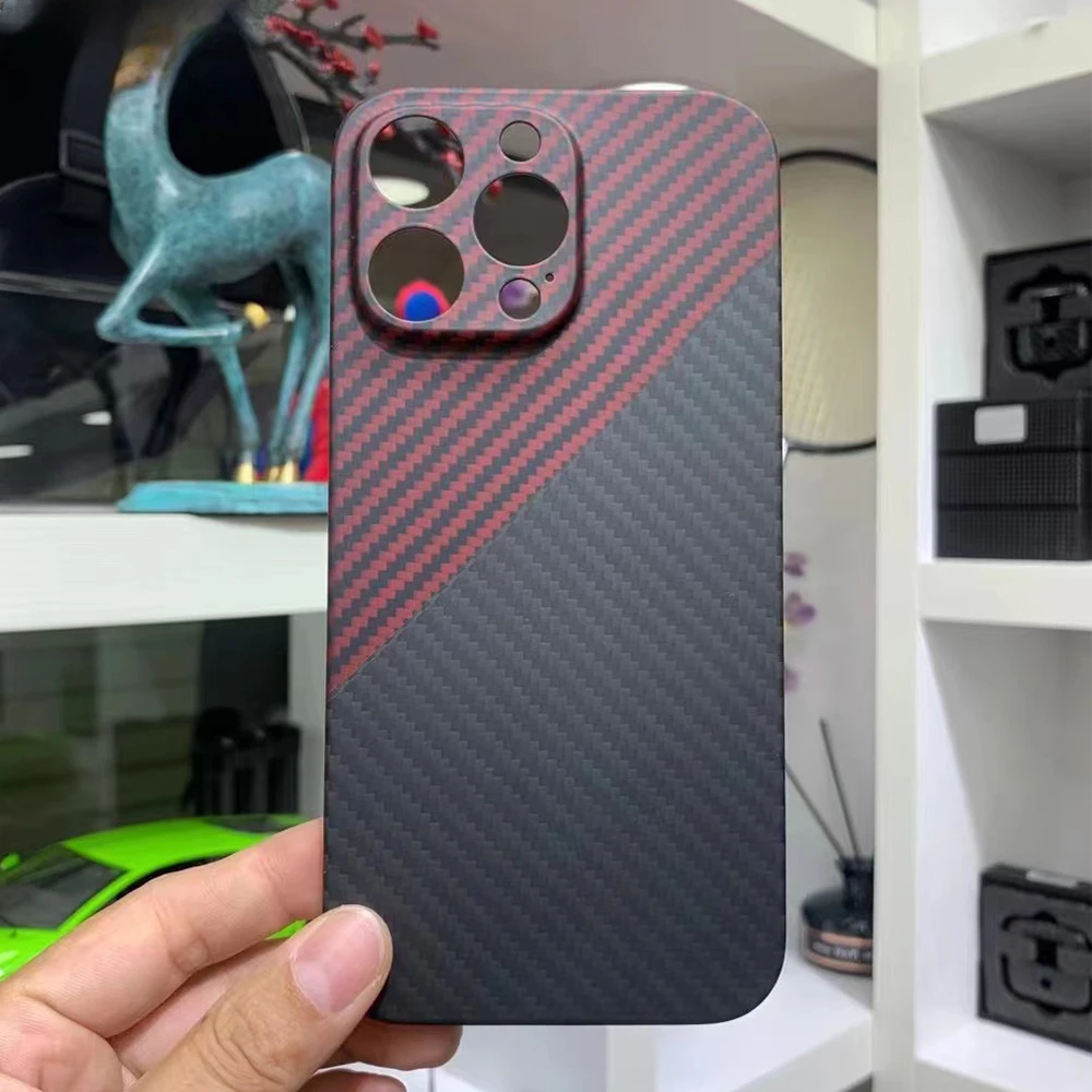 

Цветной углеродный чехол из арамидного волокна для iPhone 14 Pro Max 14Pro, ультратонкий противоударный чехол для iPhone 14 Plus 14Promax