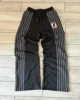 Y2K Zip Hooded Sweatpants Set Men Two Piece Hip Hop Embroidered Vintage Stripe Oversized Hooded Sweatshirt Casual Pants Set 6