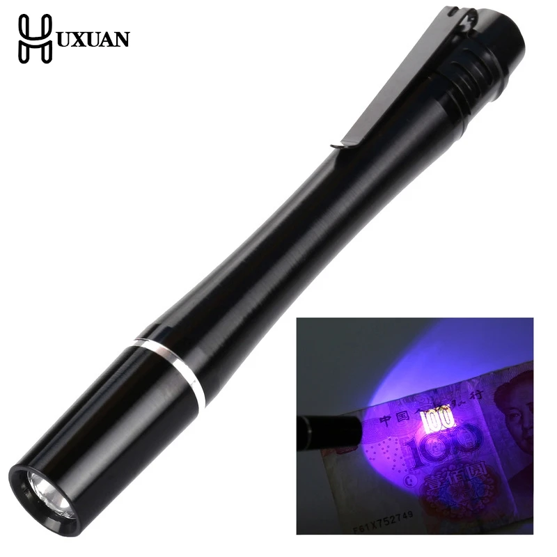 

Фонарик с УФ-лампой, Нм