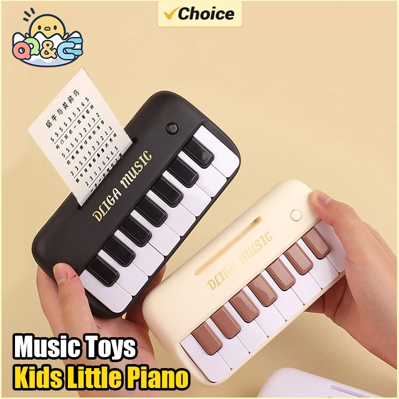 Plastic Electronic Mini Keyboard Piano Toy for Kids Music Learning