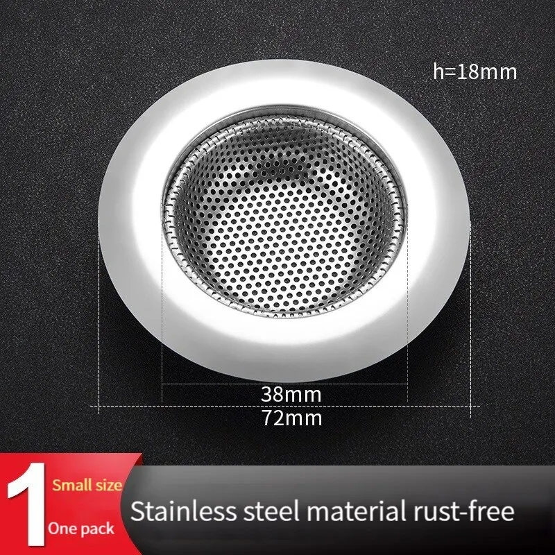 Stainless Steel Sink Drain Strainer Kitchen Sink Floor Anti Clogging Magic Odor