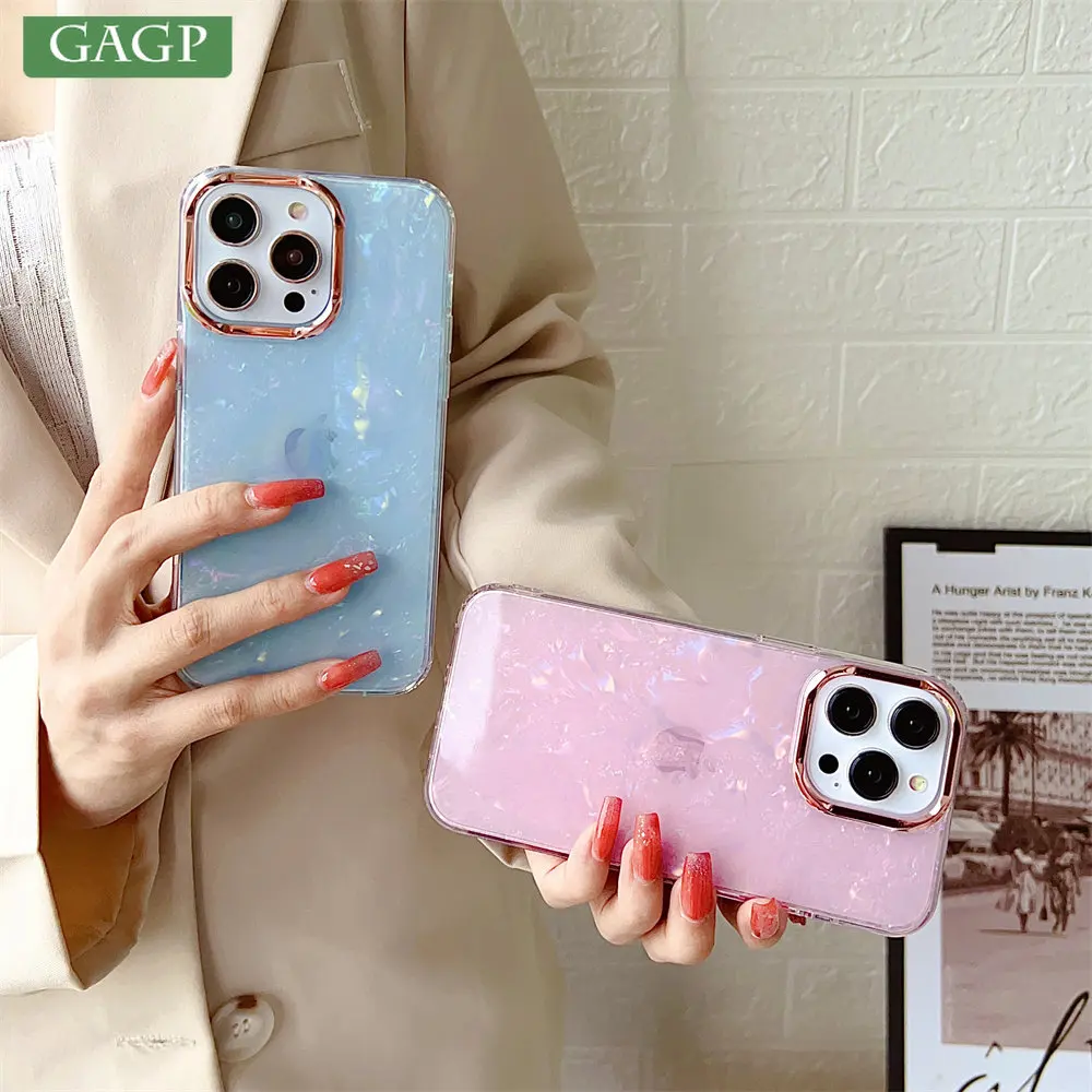 For iPhone 14 pro max Dream Shell Glitter Case For iPhone 13 12 11 Pro