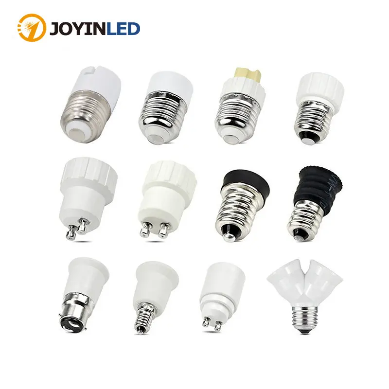 Lamp Bulb Holder 1PCS E27 Male to E14 G9 E12 B22 G4 MR16 GU10 Female Lamp Base Lamp Holder Converter Socket Adapter LED Corn Bulb light