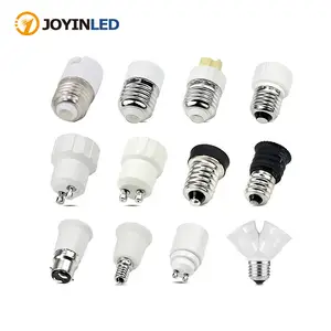 FExYinz 2 pièces par paquet Adaptateur de douille de lampe Prise E14  Conversion en prise de courant