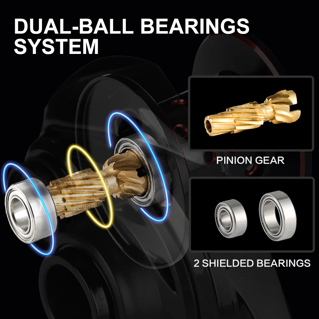 SeaKnight SLARDAR Series 7.0:1 8.0:1 Dual-Bearing Brass Gear Baitcasting Fishing Reel 8-pin 10-level Magnetic Brake System fishing reel