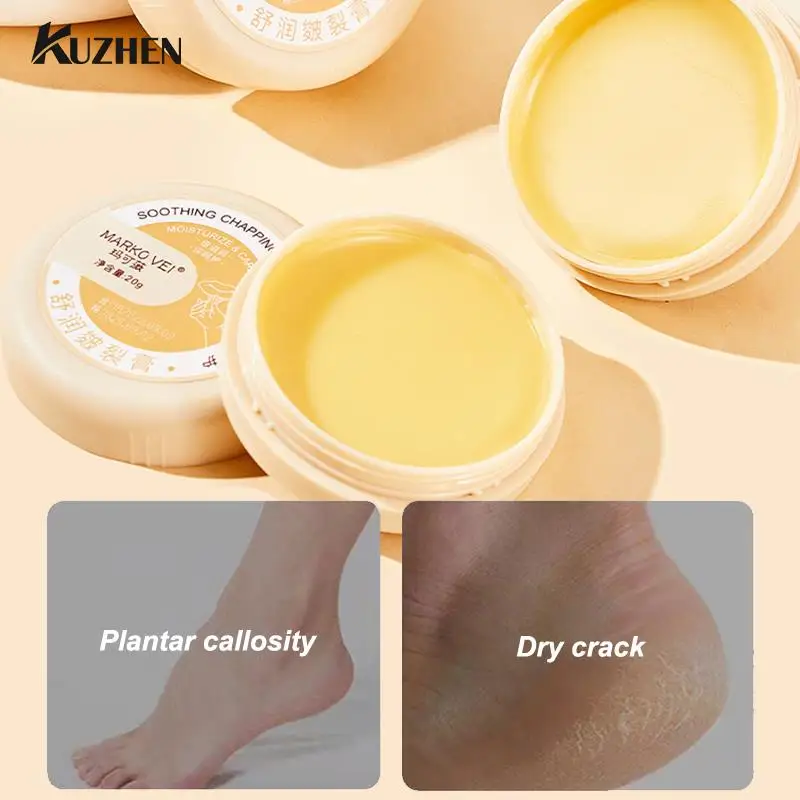 20g Antidrying Crack Foot Cream Heel Cracked Repair Cream Removal Dead