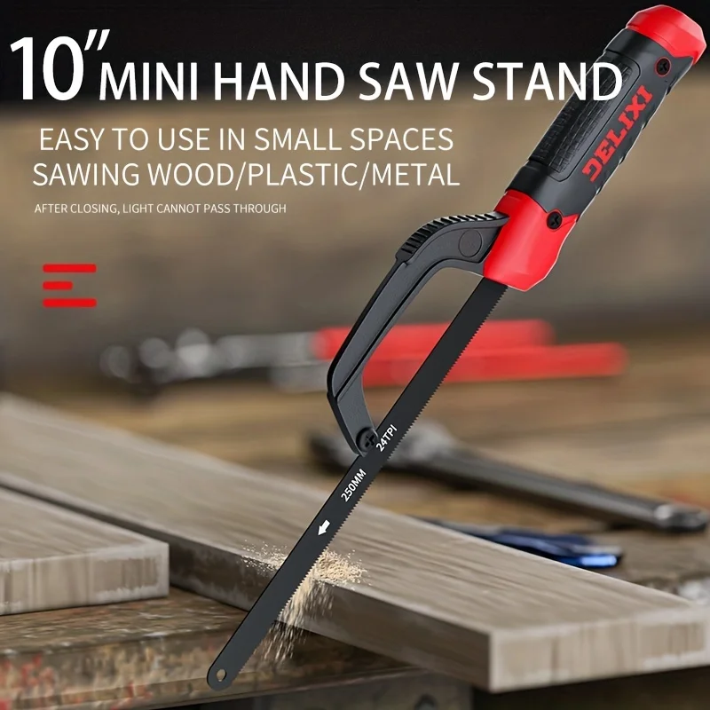 Small Hand Saw Tool Woodworking Saw Blade Household Hand Gypsum Board Cutting Wood Plastic Or Metal Multi-Function