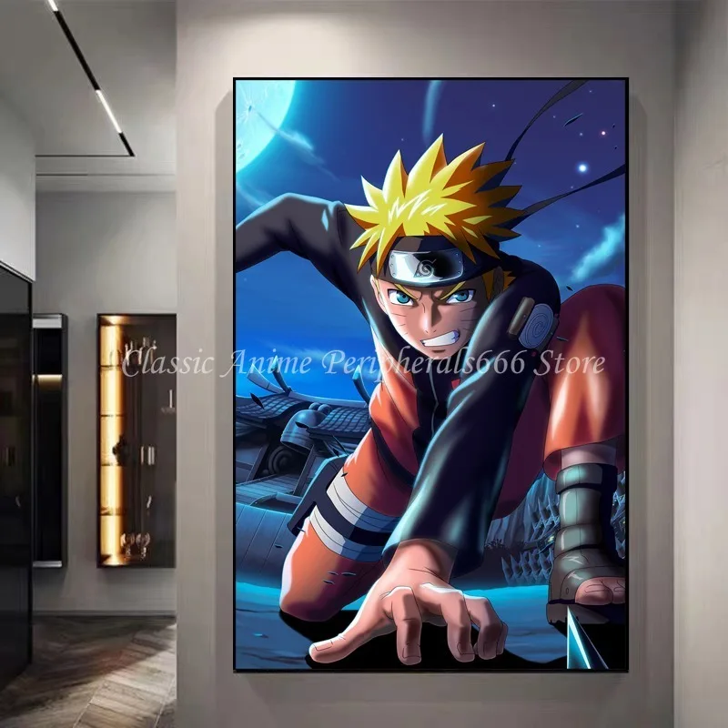 ナルトアニメ装飾絵画ナルトカカシうちはイタチシャオポスター
