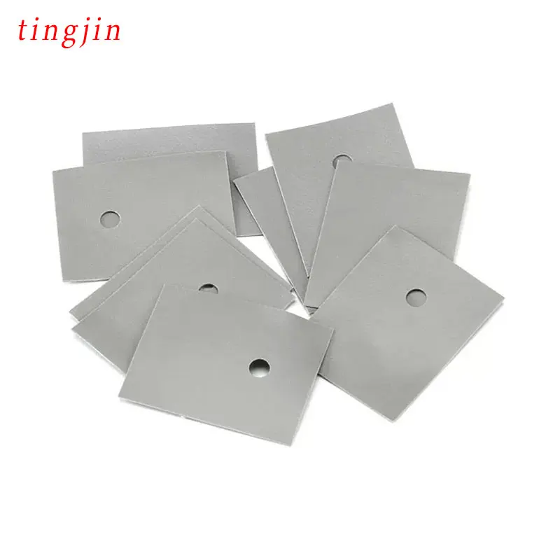 Silicone Pad Insulating Film 100pcs Large TO-220 TO-3P TO-247 silicone sheet insulation pads silicone insulation film