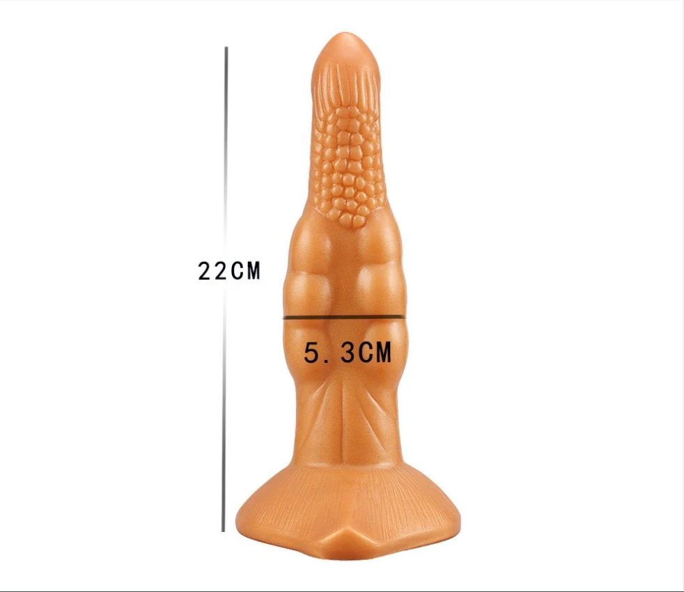 Dildo Plus Consolo Grande com Base Texturas e Ventosa
