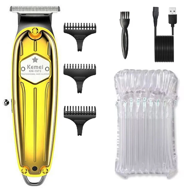 1973 Pro Full Metal Professional Beard Trimmer For Men Electric Clipper Hair Cutting hine Barber Shop_voghion.com