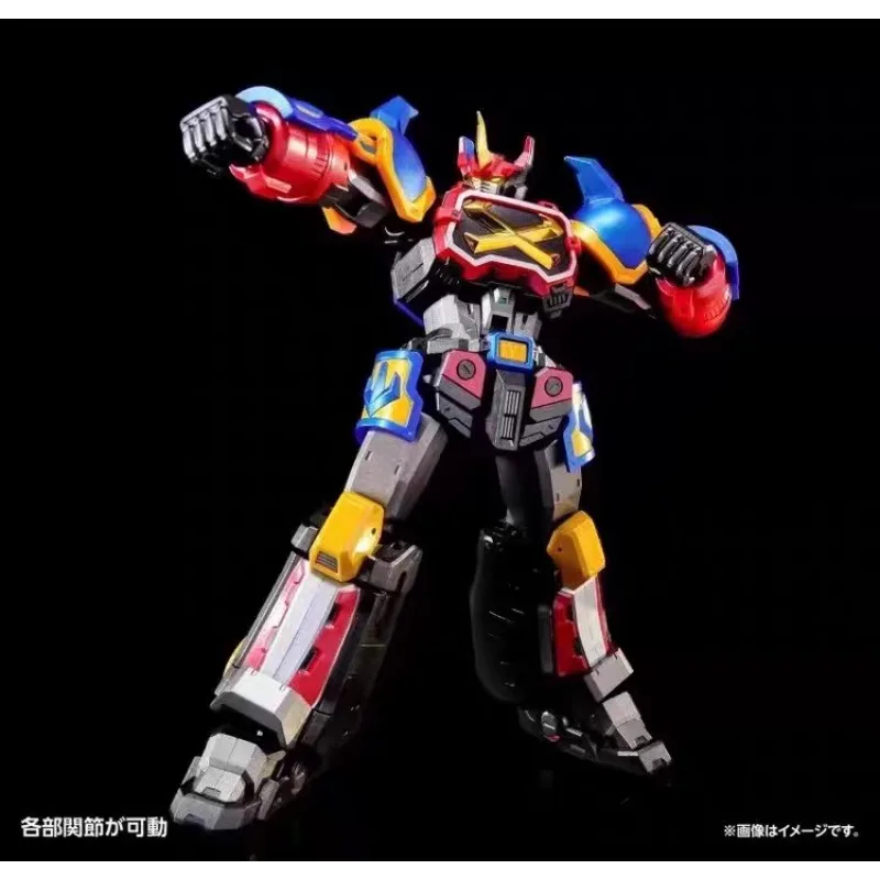 【재고 있음】 변신 장난감 오리지널 제품 WAVE Jinx Research KM-161KM161 GoShogun 18cm 높이 합금 완성형 모델 피규어