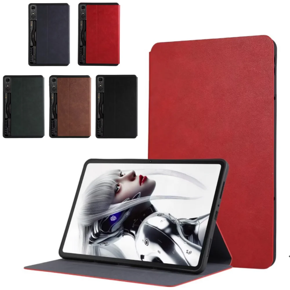 Sleek Shockproof TPU Leather Tablet Case - Simplicity Style, 10.9 Inch