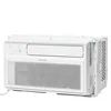 Cool-Living 8,000 BTU Inverter Window Air Conditioner 42db Ultra Quiet, Digital Display and Remote, White 1