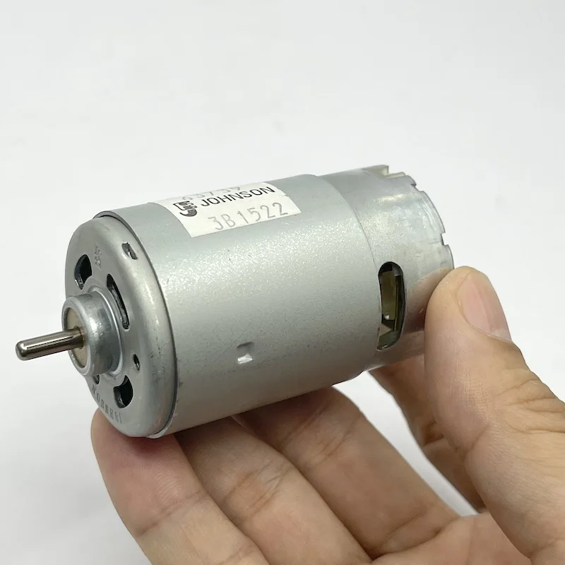 Moteur à Engrenages Lent 12V DC 4 RPM - JS-50T, Moteur électrique Brossé, Usage Modélisme