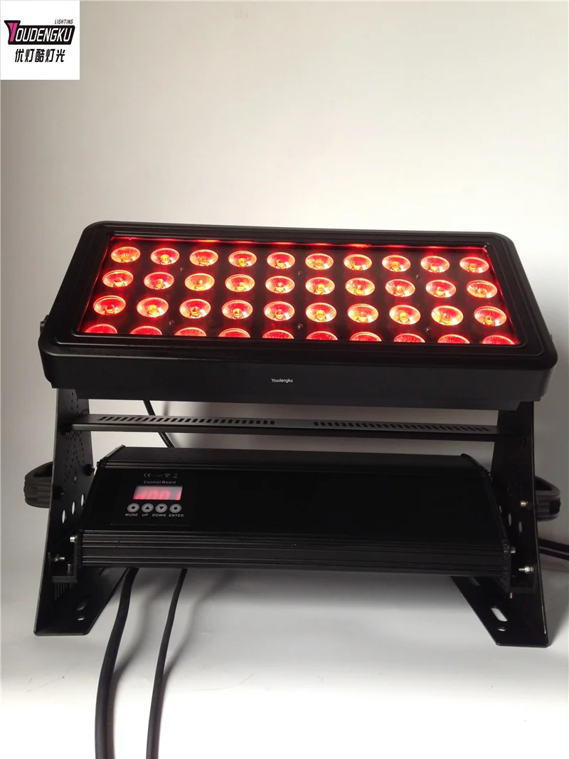 1 piece 40x18w rgbwa uv led city color light outdoor Waterproof IP65 dmx project