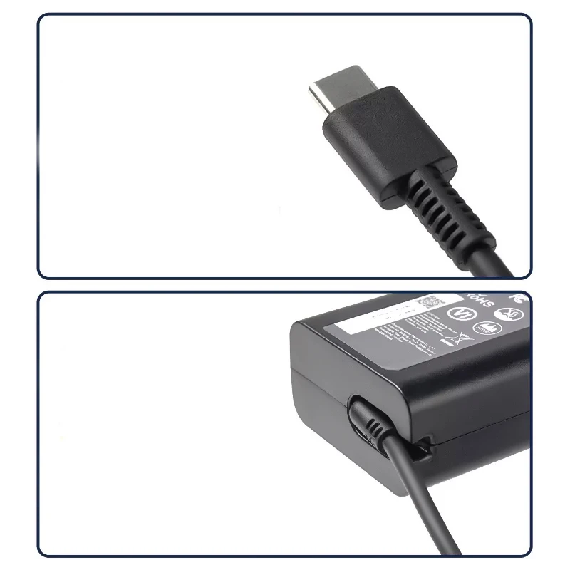 65W USB-C 타입-C 20V 3.25A AC 전원 어댑터 노트북 충전기 델 XPS12 XPS13 9350 9250 9360 7370 HA65NM170 LA65NM170용