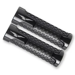Premium Hand Bar Grips for Moto Guzzi Motorcycles (Black)