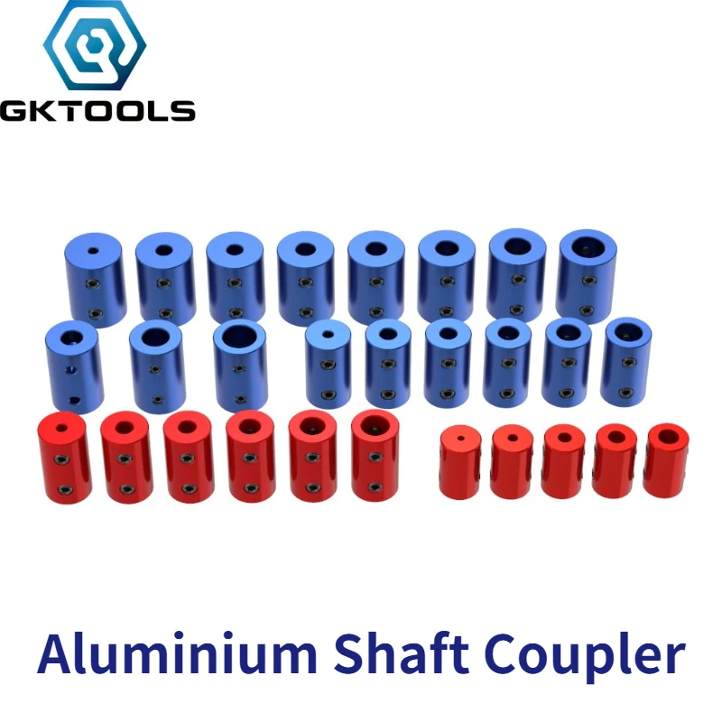 2mm/3mm/3.17mm/4mm/5mm/6mm/6.35mm/7mm/8mm/10mm Aluminum Rigid Shaft Coupler Rigid Coupling Motor Connector 3D Printer Parts shaft coupler,shaft connector,rigid shaft coupler