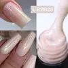 UR SUGAR 7ml Milky Jelly White Glitter Rubber Base Gel Polish Pink Nude Color Soak Off UV LED Self-leveling Gel Varnish Manicure 1