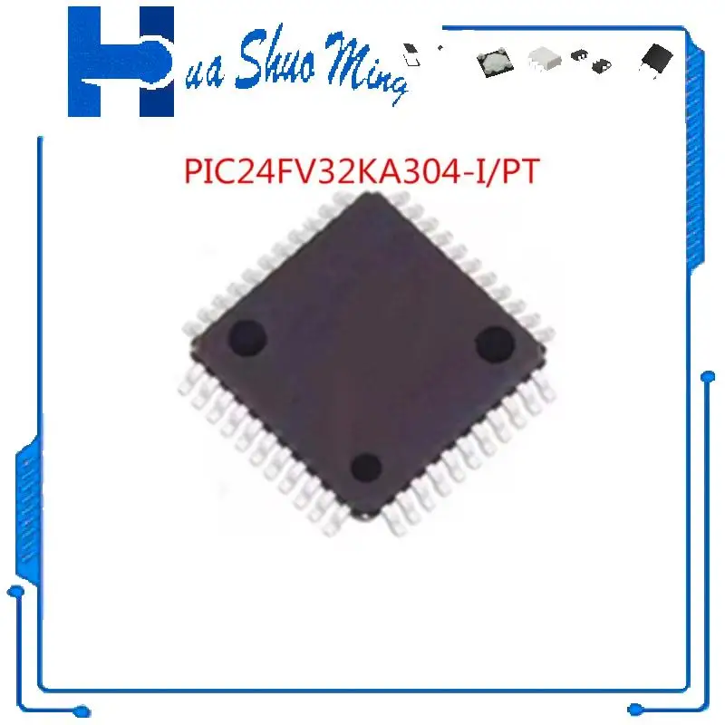 

5 шт./партия PIC24FV32KA304-I/PT PIC24FV32KA304 QFP44