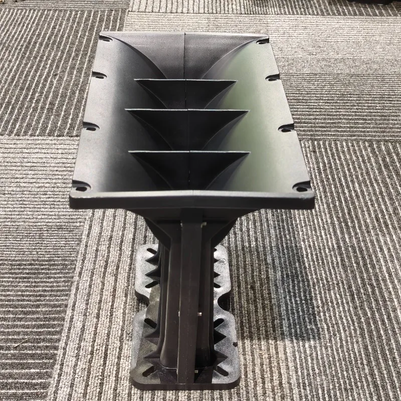 MW Audio Dual Throat 1,4"/1" Line Array Wellenleiterhorn 12" 315x166x224mm Schraubbefestigung aus Fiberglas für den Austausch von Pro-Sound-Ausrüstung – Detail 6