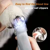 1pc-Professional Pet Nail Clipper with Magnifying Glass and LED Light- Safe and Precise Pet Nail Trimming Tool for Dogs and Cats 4
