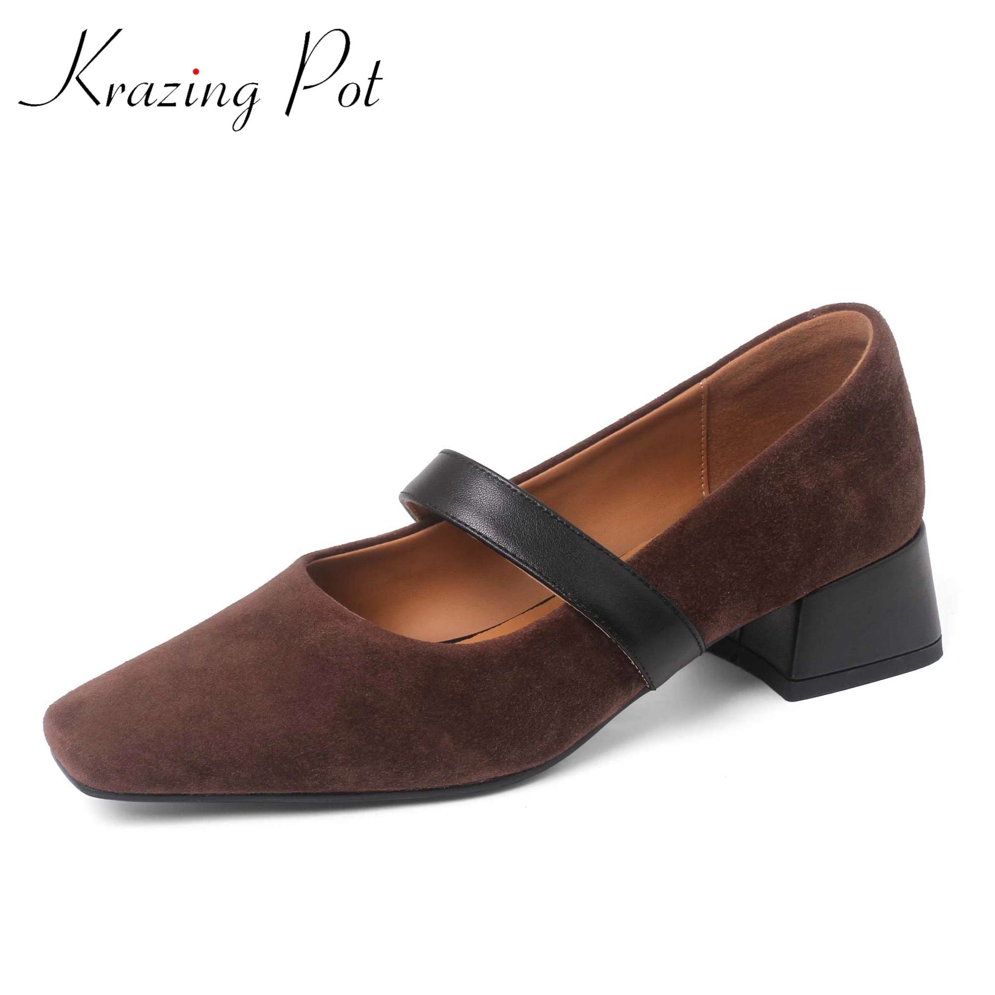 krazing-pot-sheep-suede-square-toe-med-heels-daily-wear-ballet-dancer-shoes-online-star-slip-on-solid-color-fairy-summer-pumps