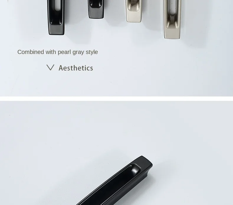 Description Picture 6 of itemLuxury Wardrobe Door Handle Modern and Simple Cabinet Door Handle Stainless Steel Cabinet Door Handle Drawer Hardware
