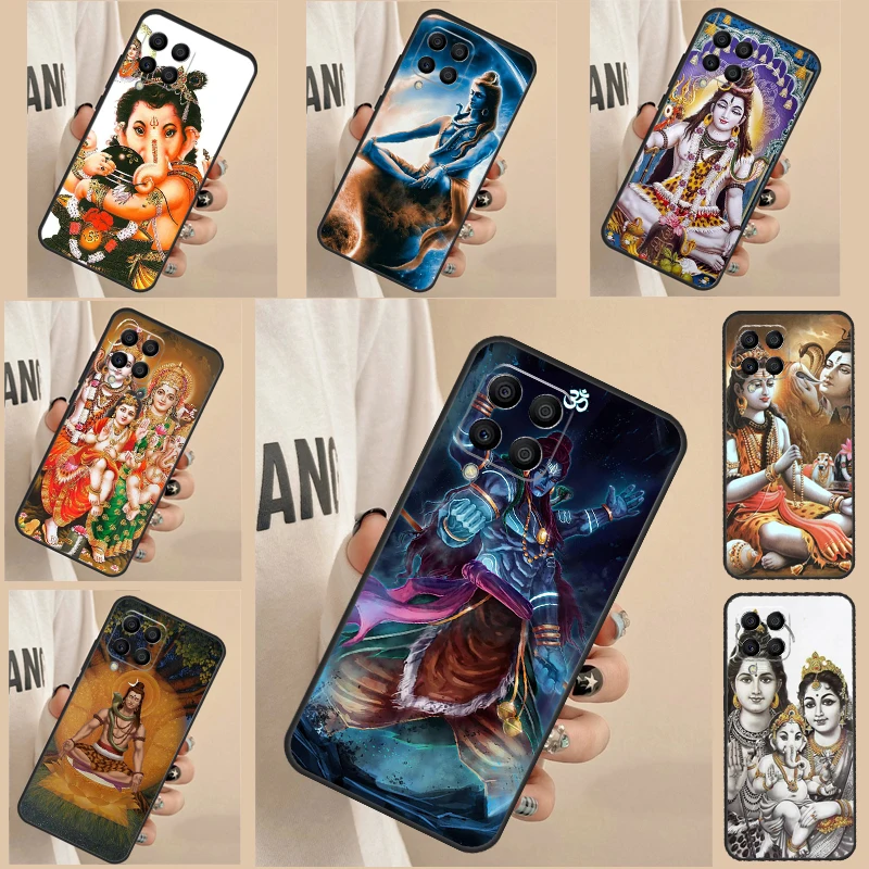 Custodia God Diety Indù Ganesha Shiva Per Samsung Galaxy M53 M33 M23 M13 M51 M31 M21 M11 M20 M30S M54 M34 M14 M12 M32 Cover