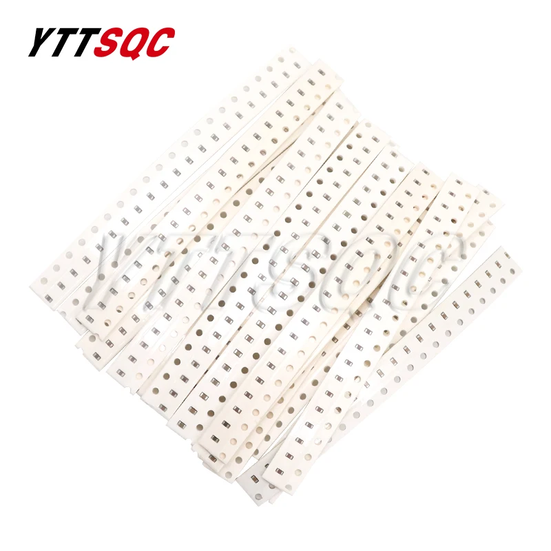 Smd Capacitor 320PCS 720PCS 0603 0805 1206 SMD Capacitor Assorted Kit 16/36/50Values 1PF-10UF Capacitance Set 100NF 0.1UF 1UF 2.2UF 4.7UF