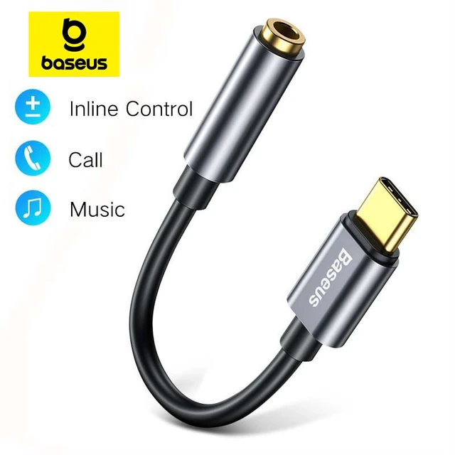 Adaptador de auriculares USB tipo C a Jack 3,5, convertidor de Cable de  Audio de 3 y 5mm para IPhone 15, 15 Pro MAX, Samsung Galaxy, Huawei y  Xiaomi, USB-C - AliExpress