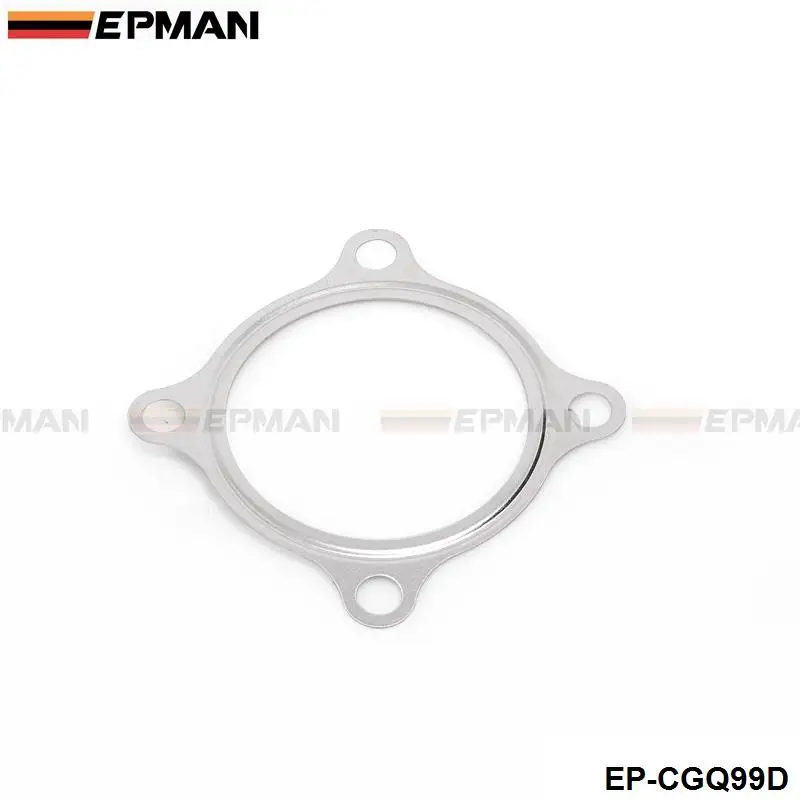 EPMAN 10PCS/LOT New 2.5" Inch 4Bolt Stainless Steel Turbo Exhaust Downpipe Flange Gasket For GT3582R GT35 T3 EP-CGQ99D