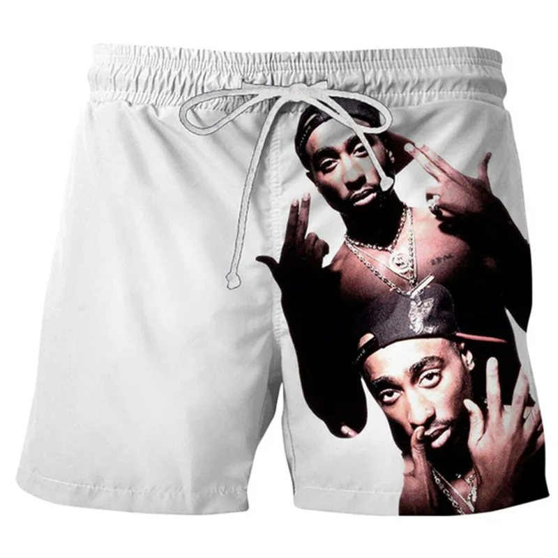 New 3D Printing Fashion Men Women   Hip Hop Shorts Plus Size S-7XL