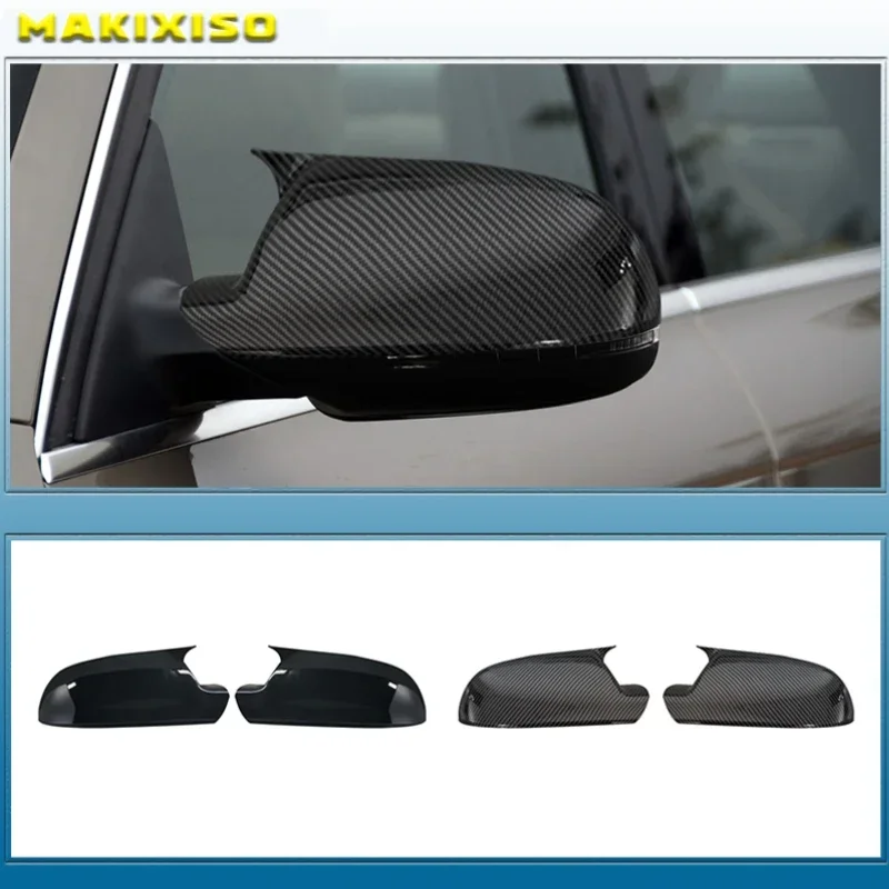 

Корпус зеркала заднего вида из АБС-материала, карбоновый внешний вид, боковая крышка зеркала заднего вида S Line для Audi A3 8P A4 A5 2008-2009 B8.5 2011-2016