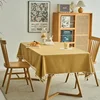 L-B-7 Simple Home Tablecloth Round Table Hotel Restaurant Large Round Table Tablecloth Table 3
