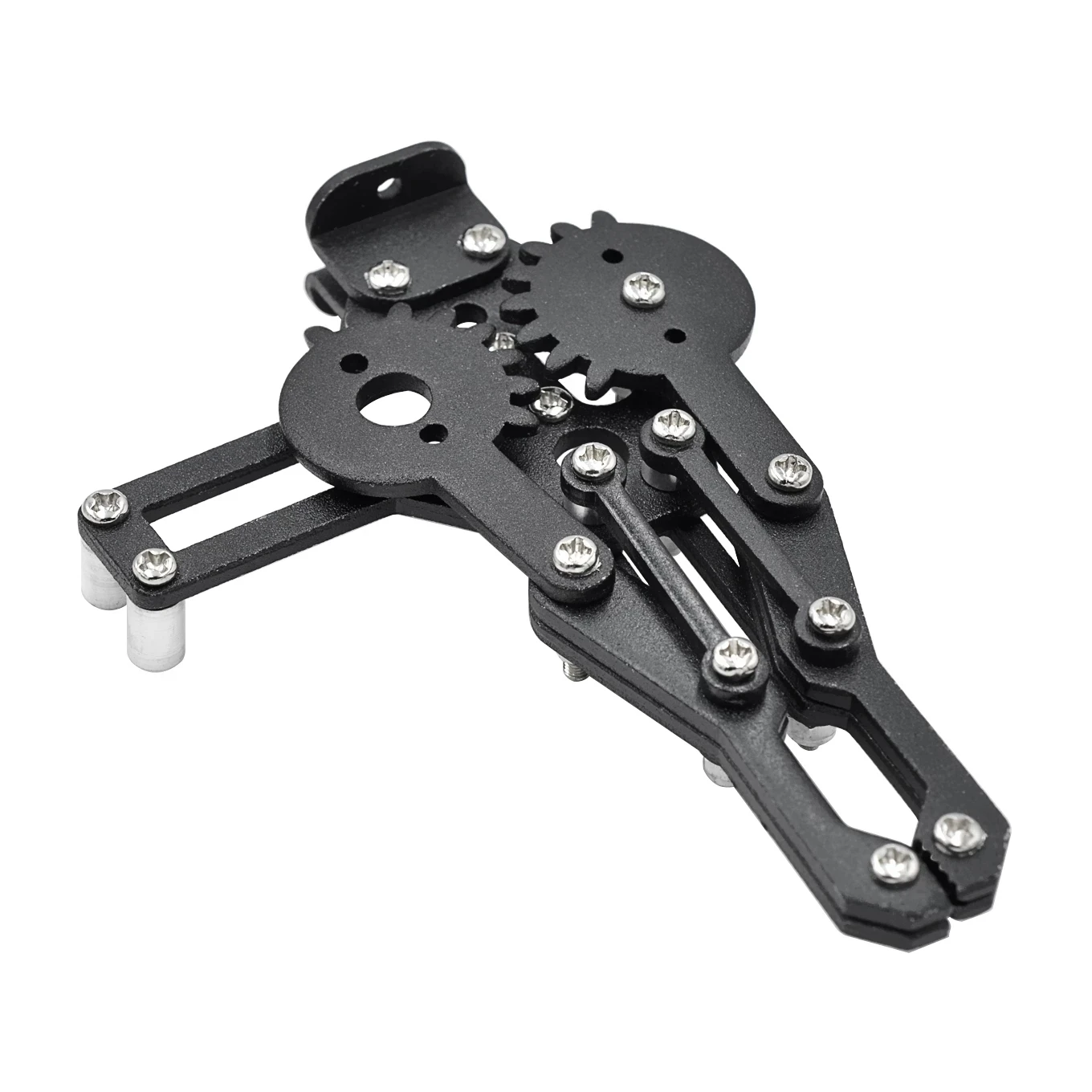 1set Metal Robotic Arm Gripper Robot manipulator Mechanical Claw Robot Accessory Robotic Model DIY Tracked Toy