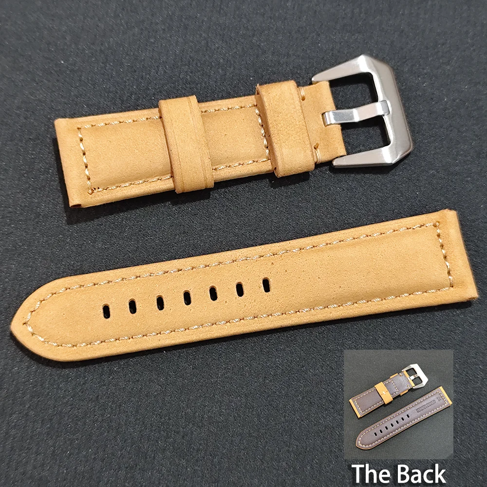 Wholesale Unique Leather 24 mm Wristwatch Strap TW17_K0014432 main image 0