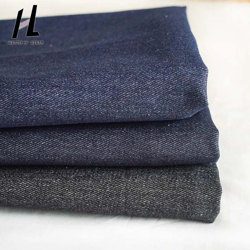 Denim Fabric Manufacturers Cotton Polyester Twill Denim Cloth Sewing Dress Jean Hat Selvedge Fabric