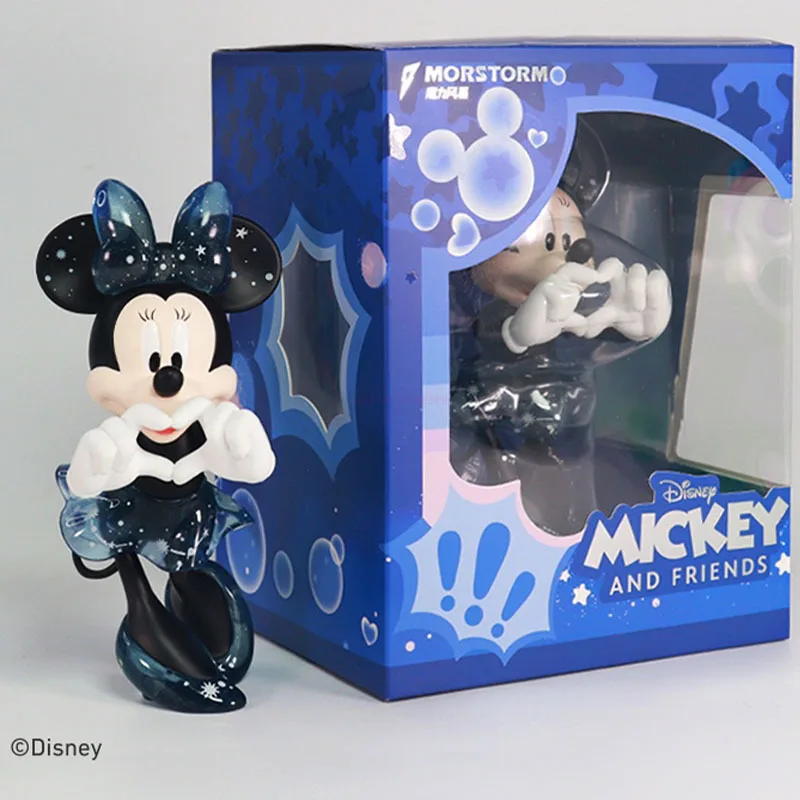 In Stock 15cm Disney Mickey Mouse Minnie Anime Figure Cartoon