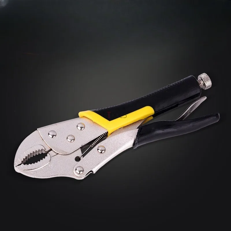 Industrial Grade Multifunctional Locking Pliers Pressure Clamp Manual Clamp High-carbon Steel C-type Pliers Fixed Hand Tools