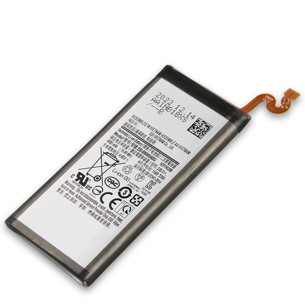Smart Phone Battery Replacement Battery EB-BN965ABU For Samsung Galaxy Note9 Note 9 SM-N9600 N960F N960U N960N N960W SM-N960X 4000mAh