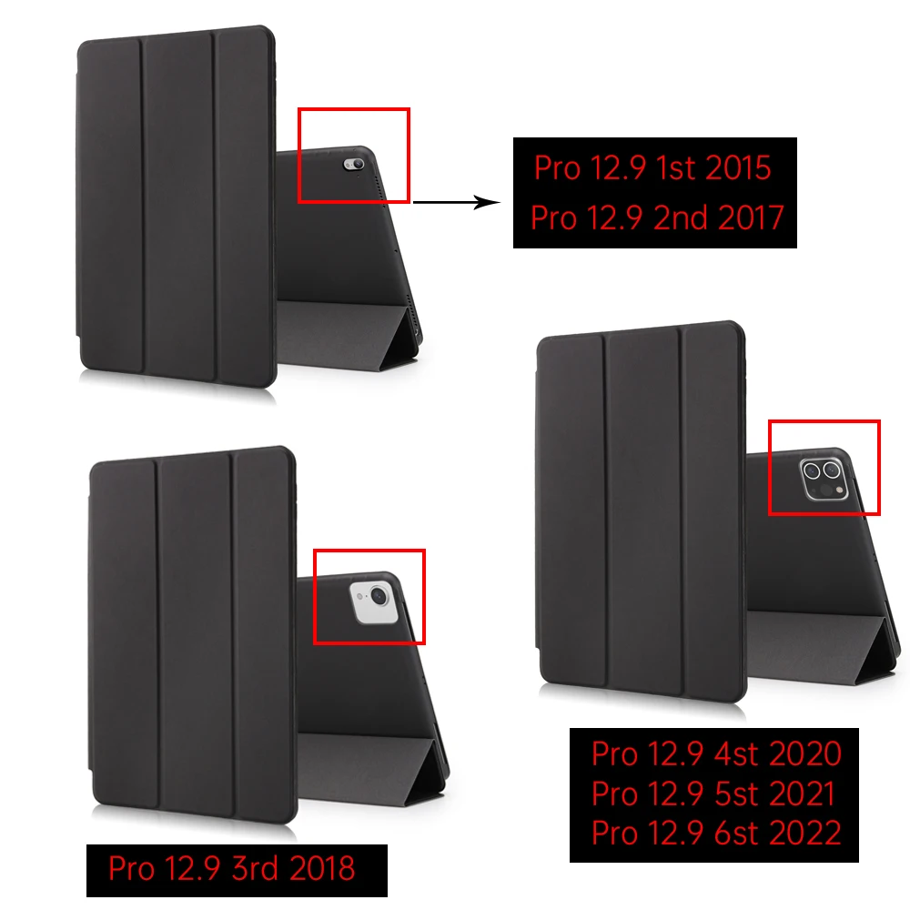 Magnetic Case For iPad Pro 12.9 Smart Cover For iPad 12.9 Inch 2015 ipad case tablet case