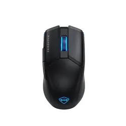 Machenike M7 Pro High-Performance Gaming Mouse - USB Wired & Wireless, Ultra-Light 74g, Customizable RGB Lighting (PAW3395 BLACK)